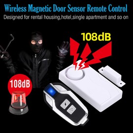 freezer window door sensor chime alarms system for kids safety home security motion business when entering pool apartment de puerta magnetic with remote controller older child