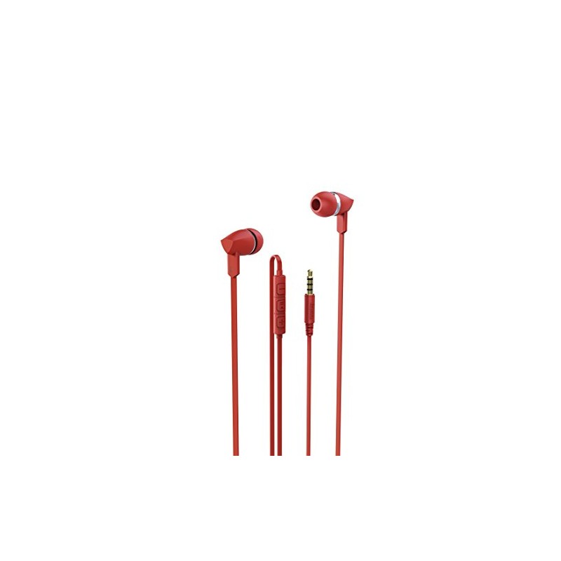 Hama Basic + In-Ear Binaural Wired Red – Headphones (Wired,