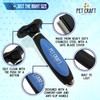 Pet Craft Supply Self-Cleaning Pet Grooming Hair Deshedding Brush Tool