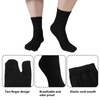 JIYIN 6 Pairs Flip Flop Socks, Elastic Tabi Split Toe