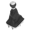 6 Speed Gear Shift Knob With PU Leather Boot Automotive