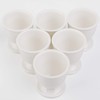 Ceramic Soft Hard Boiled Egg Cups Holder Set of 6