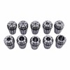 ER16 Collet Set 10PCS ER16 1-10mm Spring Collet Set Chuck