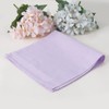 HOULIFE Men's Cotton Handkerchiefs, Solid Color 100% 60S Soft Cotton