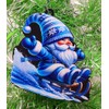 Generic Sledding Gnome Winter Wonderland Ornament
