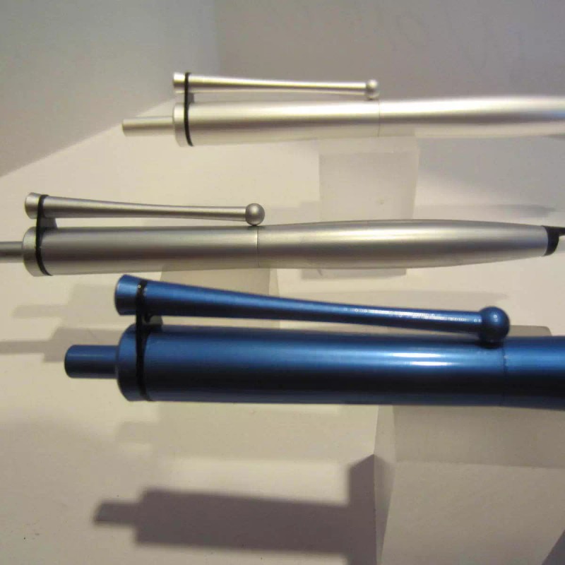 TERZETTI METAL PDA TIP STYLUS BLUE BALLPOINT PEN-IDEAL FOR FEDEX,UPS