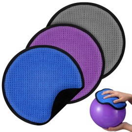 HunnmingRe 3 Pcs Dual Sides Bowling Towel Leather Shammy Washable Microfiber 3 Layers of Material Bowling Towel Accessories Ball Cleaning Waffle Suede Cloth to Wipe Off Dirt Oil