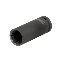 KS Tools 515.0945 1/2-Inch 12-Point Impact Socket, Long, 13 mm