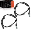 Frankberg 2 x ABS Sensor 2-Pin Front Axle Compatible with