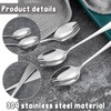 2PCS Stainless Steel Sporks – for Camping, Travel, Lunchboxes –