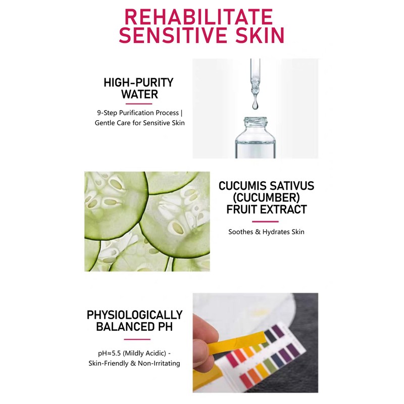 Makeup remover water