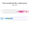 M&G 6 PCS Retractable Erasable Gel Pens, 0.5mm Black Ink