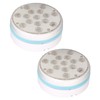 2PCS Submersible Pool Light with Remote Control Magnetic Suction Cup