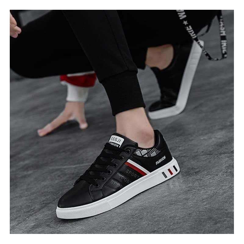 Manantial Casual Court Style Sneakers, Lightweight, 9.6 - 10.6 inches