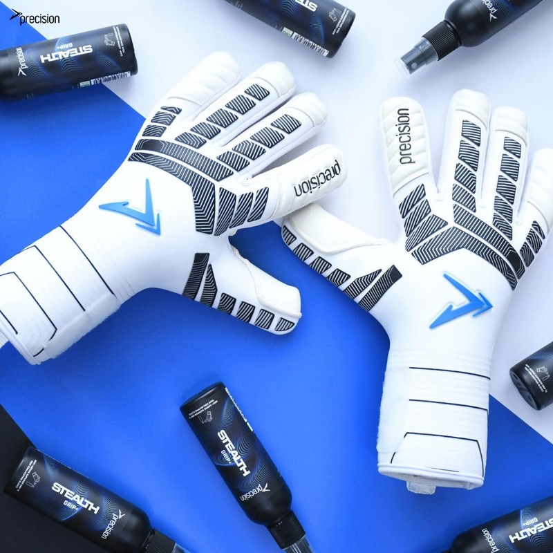 Precision Elite 3.0 Contact Goalkeeper Gloves, 4 mm Contact Latex