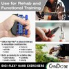 CanDo 10-0742 Digi-Flex Hand Exerciser, Finger 5.0 lb/Hand 16.0 lb,