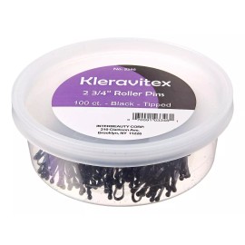 Kleravitex 2.75 Pins De Cabello De Bobby Jumbby Negro - Pins