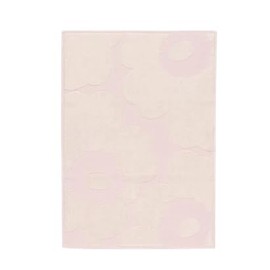 Marimekko Unikko Hand Towel 50 x 70 cm, White, Light Pink