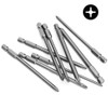 HaoTrade 9-Piece Phillips Screwdriver Bits, Cross Screwdriver Bit Set, Cross