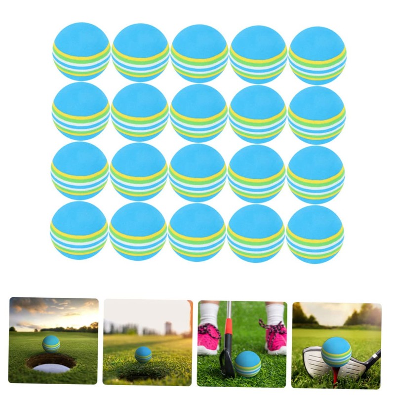 VICASKY 20Pcs Balls Soft Indoor Training Balls Safe for Pets