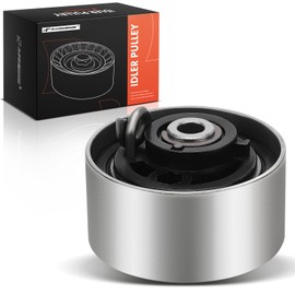 A-Premium Belt Idler Pulley Compatible with Ford Focus 2000-2004, Escort 1997-2002 & Mercury Tracer 1997-1999, 2.0L