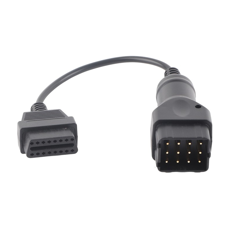 12 Pin to 16 Pin OBD2 Connector Cable OBDII Adapter