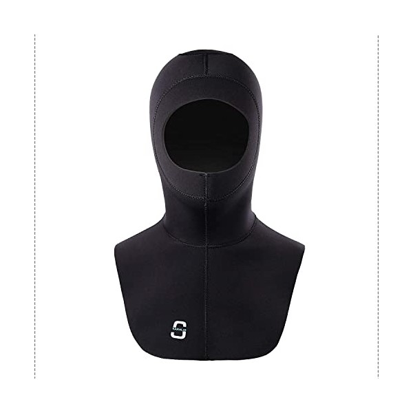 SARHLIO Neoprene Wetsuit Hoods Scuba Diving Hood 3/2MM for Men