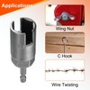 HARFINGTON 3pcs H19 Wing Nut Driver 19mm Metric 6-Point Socket