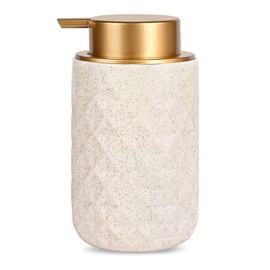 Sylfu Ceramic Foam Hand Soap Dispenser - 10.15 oz Foaming Soap Dispenser Hand Pump Dispenser, Ceramic Dish Liquid Dispenser for Kitchen,Sylfu Hand Wash Bottle Bathroom