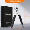 VELKOMIN Long Toenail Clippers for Seniors - Angled Head, Ultra-Sharp