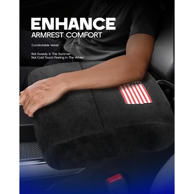 Achilioson for Ram Center Console Cover Compatible with Dodge Ram