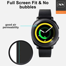 HXFRTYU 6-Pack Screen Protector for Garmin Forerunner 955/955 Solar, Anti-Scratch Bubble-Free Tempered Glass for Garmin Forerunner 955/955 Solar