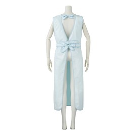 Kawamoto 039-123000-00 Bathing Assistance Apron, Light Blue, M