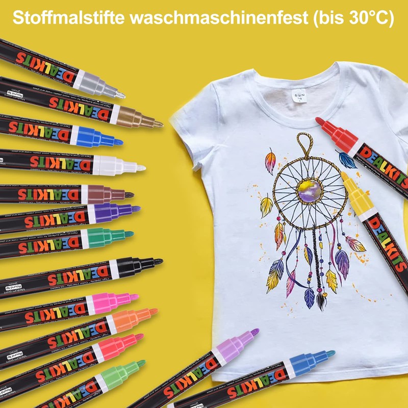 Dealkits Colours Acrylic Pens and Marker Pens