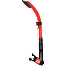 Bare Semi Dry Snorkel (Red/Black)