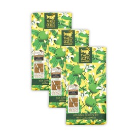 Theo & Philo Calamansi 65% Dark Chocolate 3 Pack - Filipino Chocolate - Bean-to-Bar, Direct Sourced, Made at Origin, Single Origin, Woman Owned, BIPOC Owned, Award Winning - Vegan - Bundle