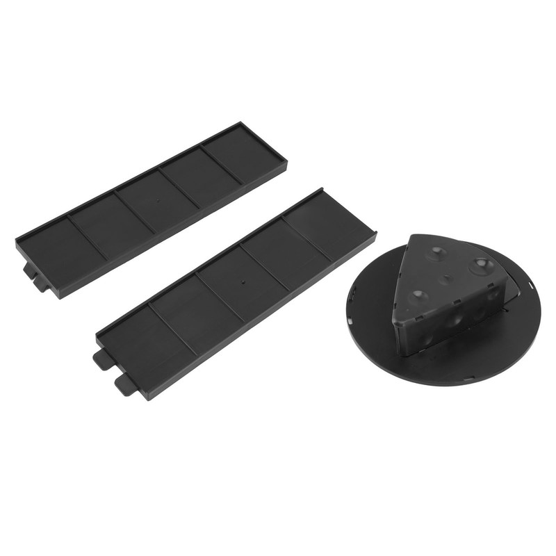Slip Lid Mouse Trap Automatic Reset Reusable Cheese Shape Detachable
