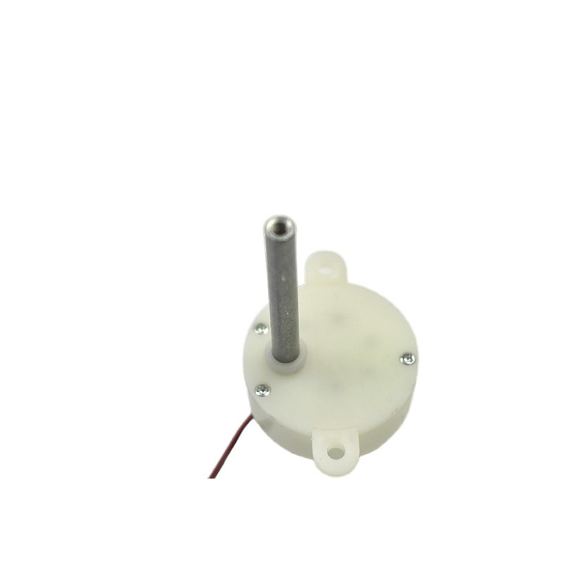 CHANCS DC 6V 5RPM Shaft 18mm Plastic Gear Reducer Motor