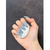 Cross emboss handmade handmade nail tips - Coffin / 십자가엠보