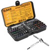 40 in 1 Magnetic Ratchet Screwdriver Set, Multi Bit Magnetic