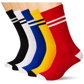 Mxthersocker Unisex Classic - What's The Racket / Pack of 5 Socks, Multi Yellow, S EU