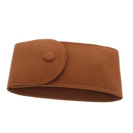 Operitacx Uhrenreisetasche Für Damen Herren Schutzbeutel Für Armbanduhren Robustes Kratzfestes Material Doppelter Innenraum Praktische Reiseaufbewahrung