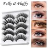 Magnetic Eyelashes with Eyeliner, InBrave 6D Reusable Magnetic False Lashes