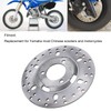 Brake Disc, Steel Alloy 180 mm / 7.1 Inch Outer
