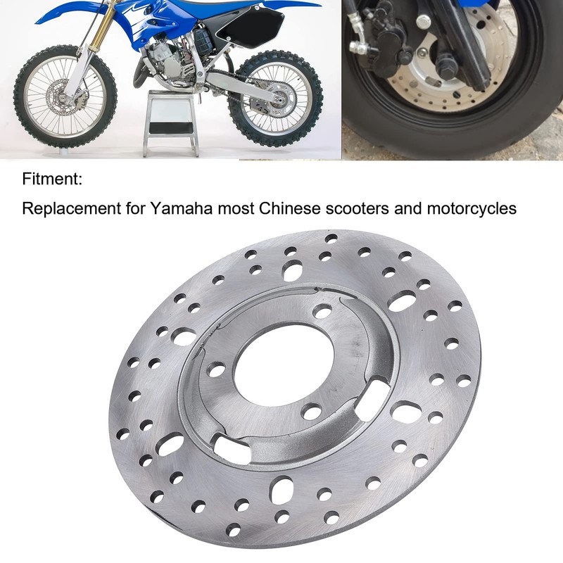Brake Disc, Steel Alloy 180 mm / 7.1 Inch Outer