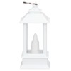 6PCS Ramadan Decorative Lights House Shape Plastic Wind Light Fireplace