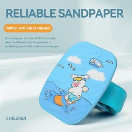 Freeskates Drift Board, Split Skateboard Small Portable with Metal Plate (Blue)