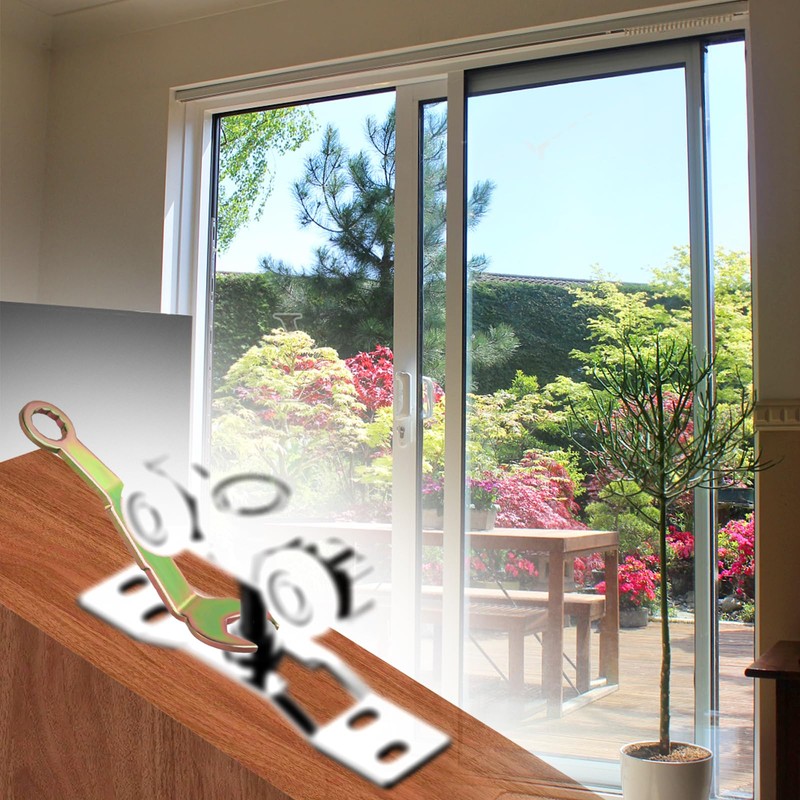 2pcs N7164 Bi-Fold Closet Door Pivot Adjustment Angled Tools Set,