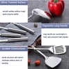 Stainless Steel Cooking Utensils Set, LIANYU 31-Piece Metal Kitchen Tools