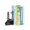 balvi Lighthouse Bookends Black Classic View of the Coast: Lighthouse